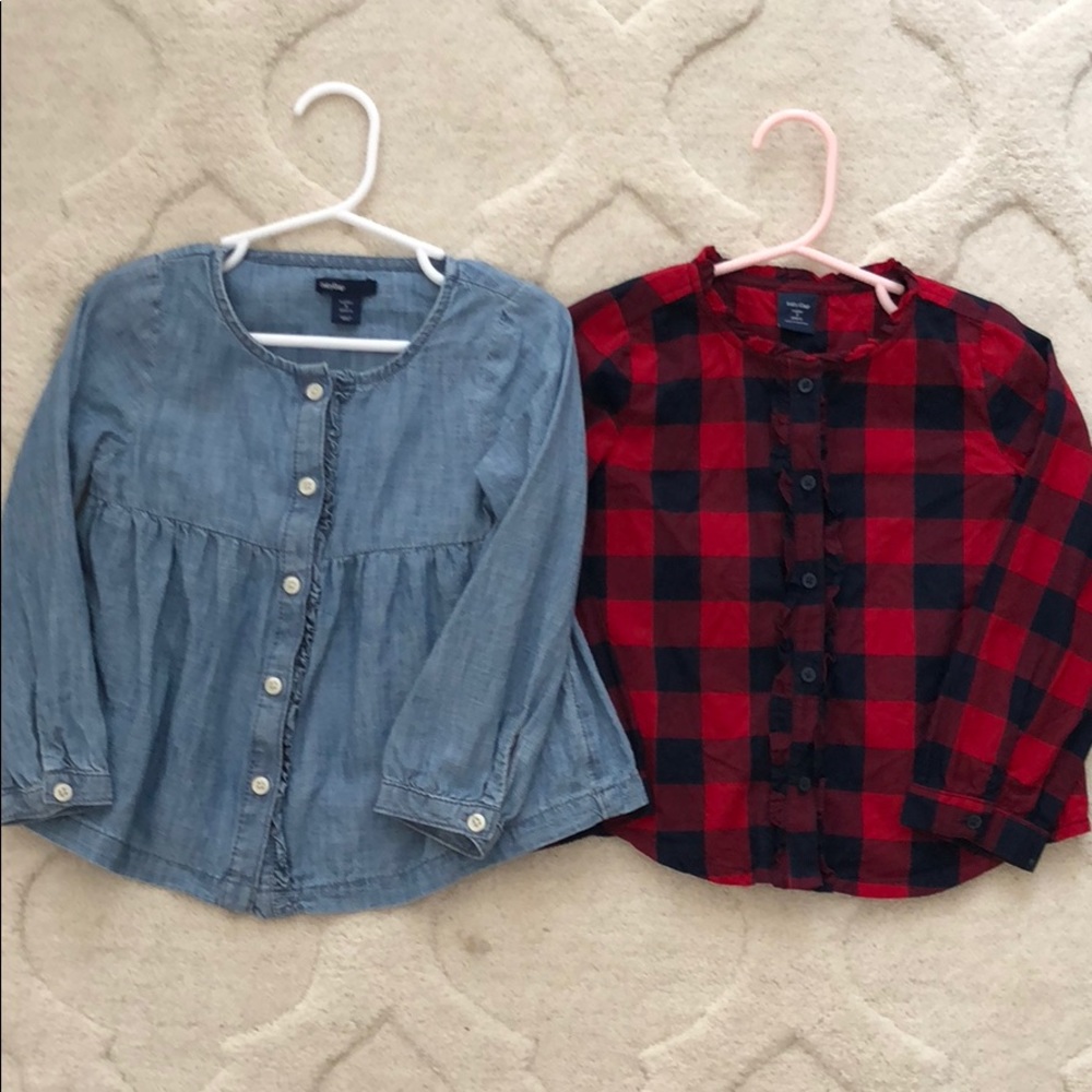 3t girls gap tops